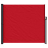 Toldo lateral retráctil rojo 180x600 cm 3