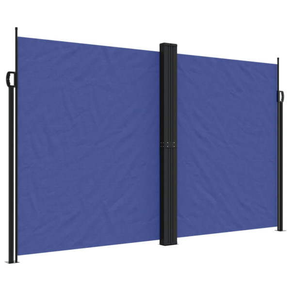 Toldo lateral retrátil 200x1200 cm azul M 2