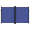 Toldo lateral retráctil azul 200x600 cm 3