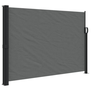 Toldo lateral retráctil gris antracita 140x300 cm H