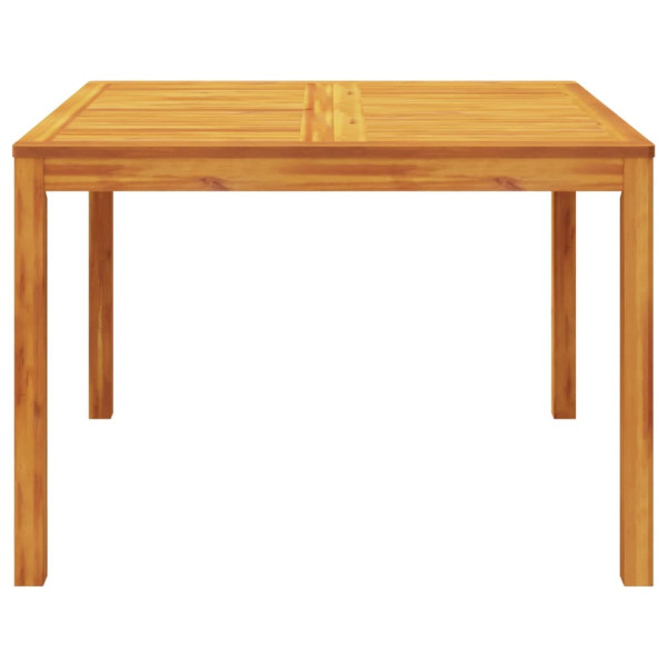 Mesa de jantar p/ jardim 110x110x75 cm madeira de acácia maciça M 4
