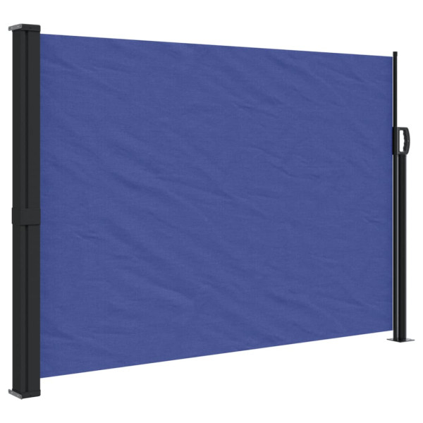 Toldo lateral retrátil 140x300 cm azul M 2