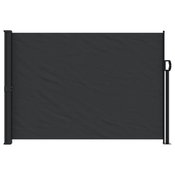 Toldo lateral retráctil negro 140x300 cm M 3