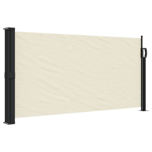 Toldo lateral retrátil 100x500 cm cor creme M 2