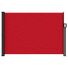 Toldo lateral retráctil rojo 140x500 cm 3