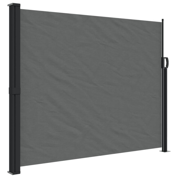 Toldo lateral retrátil 160x600 cm antracite M 2