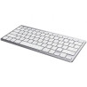Teclado compacto inalámbrico por bluetooth trust 24654/ plata 3