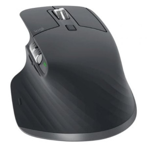Rato Ergonômico Wireless Bluetooth Logitech MX Master 3S preto H
