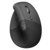 Ratón ergonómico inalámbrico por bluetooth/ 2.4ghz logitech lift vertical ergonomic mouse/ hasta 4000 dpi/ grafito 1