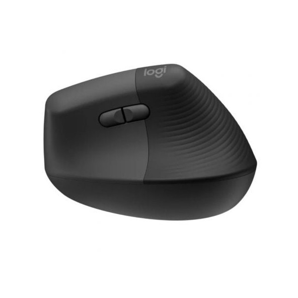 Ratón ergonómico inalámbrico por bluetooth/ 2.4ghz logitech lift vertical ergonomic mouse/ hasta 4000 dpi/ grafito M 4