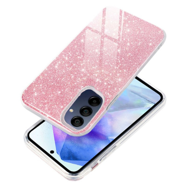 Carcaça COOL para Samsung A556 Galaxy A55 5G Glitter Rosa M 2