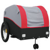 Remolque para bicicleta hierro negro y rojo 45 kg 4