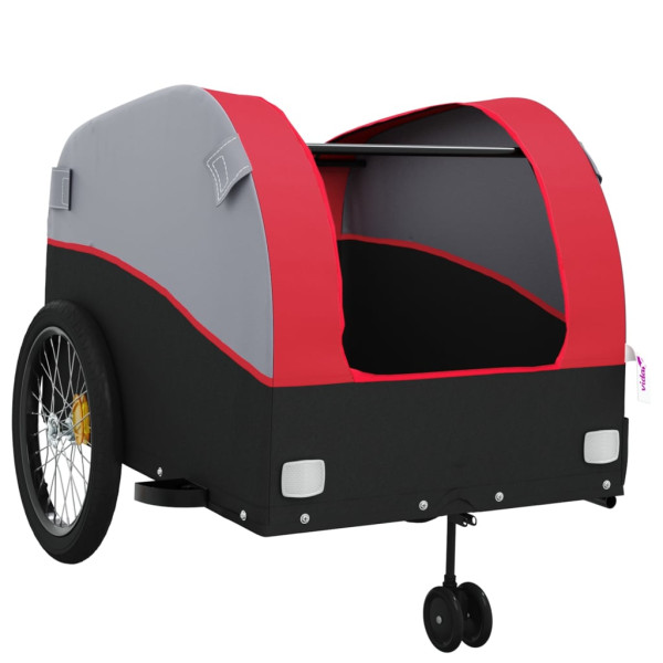 Remolque para bicicleta hierro negro y rojo 45 kg M 5