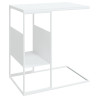 Mesa de apoio 55x36x59.5 cm derivados de madeira branco 2