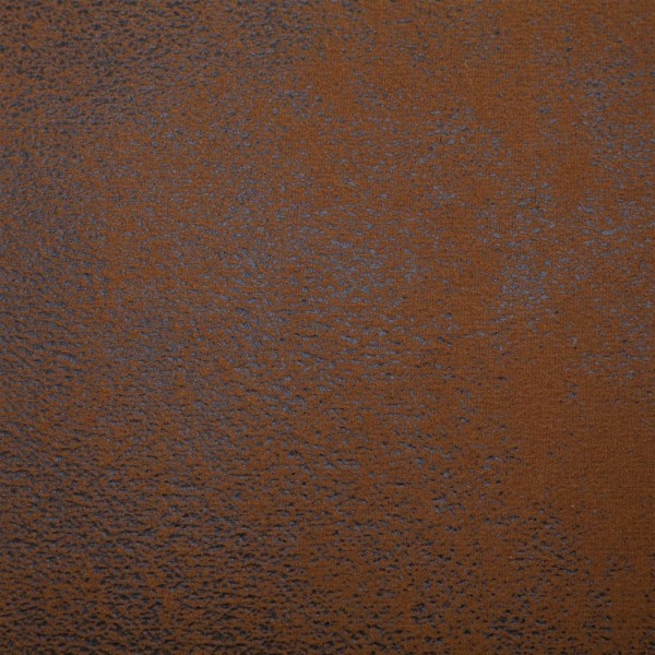 Diván con almohada de piel de ante artificial marrón M 5