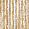 Cortina anti-insetos 100x200 cm chenille bege 5