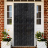 Cortina anti-insetos 100x230 cm chenille antracite 1