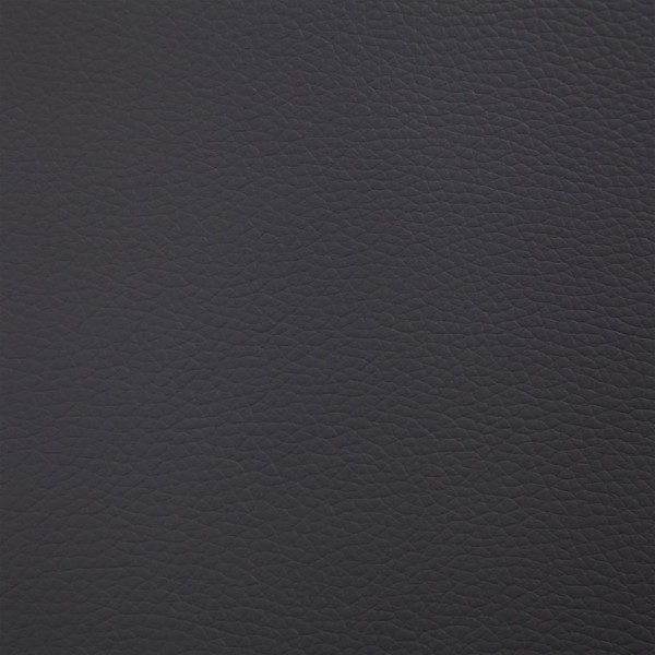 Banco con espacio de almacenaje 116 cm cuero sintético gris M 2