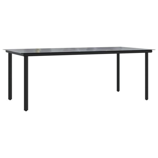 Set comedor de jardín 9 pzas con cojines ratán sintético beige M 4