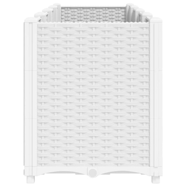 Jardinera PP blanco 160x40x53 cm M 4