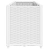 Jardinera PP blanco 160x40x53 cm 4