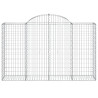 Cestos gabião arqueados 50 pcs 200x50x120/140 ferro galvanizado 4