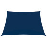 Toldo de vela cuadrado tela Oxford azul 3.6x3.6 m 2