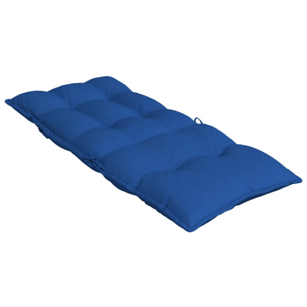 Cojines de silla con respaldo alto 4 uds tela Oxford azul klein M 5