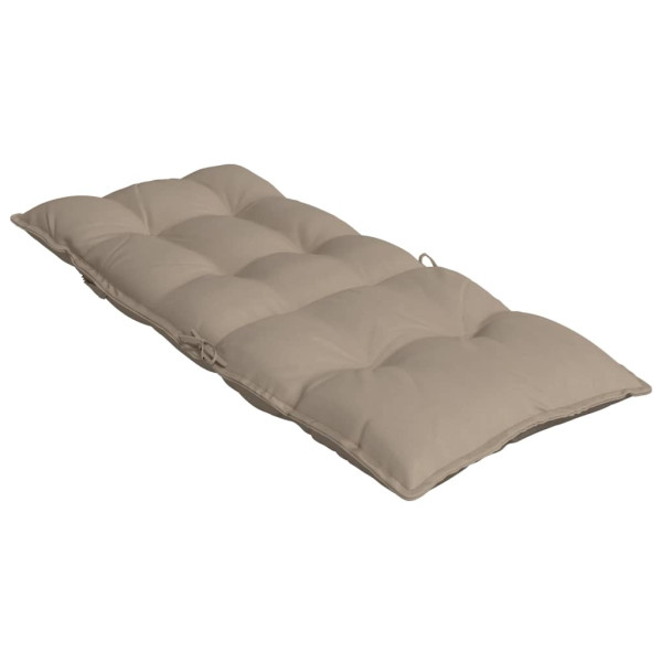 Cojines de silla con respaldo alto 4 uds tela Oxford gris taupe M 5