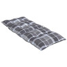 Cojines para silla respaldo alto 6 uds tela Oxford cuadros gris 5