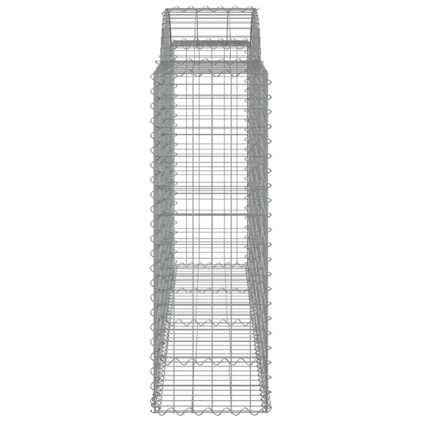Cestos gabião arqueados 40 pcs 200x50x120/140 ferro galvanizado M 5