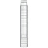 Cestos gabião arqueados 10 pcs 200x50x220/240 ferro galvanizado 5