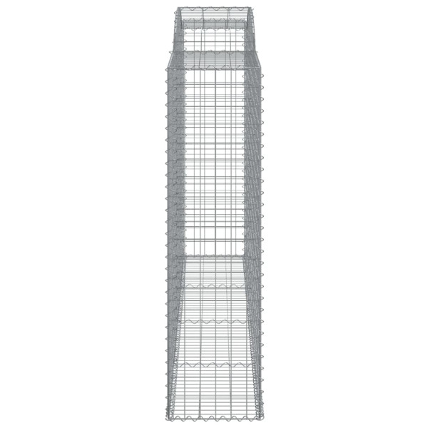 Cestas de gaviones 17 uds forma de arco hierro 300x50x180/200cm M 5