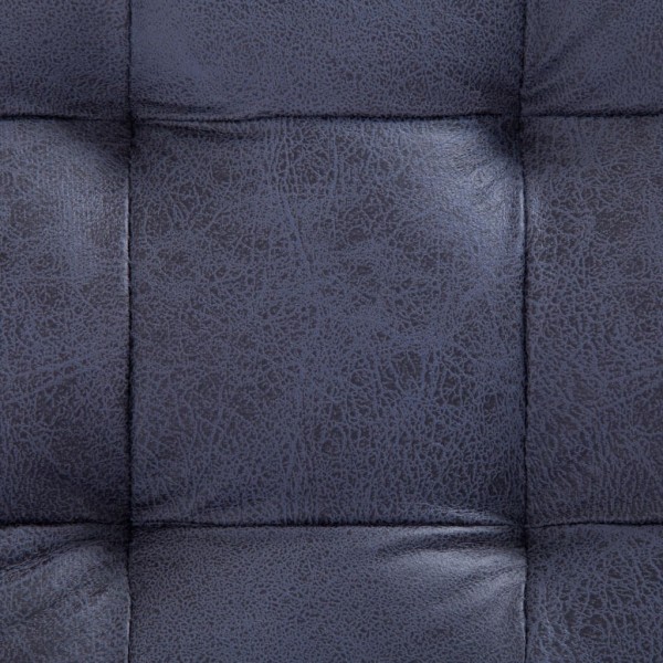 Banco de arrumação 87.5 cm camurça artificial cinzento M 2