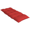 Cojines de silla con respaldo alto 6 uds tela Oxford rojo 5