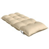 Cojines para silla con respaldo bajo 4 uds tela Oxford beige 5