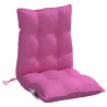 Cojines para silla con respaldo bajo 6 uds tela Oxford rosa 4