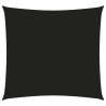 Toldo de vela cuadrado tela Oxford negro 6x6 m 1