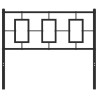 Cabeceira de cama 100 cm metal preto 3