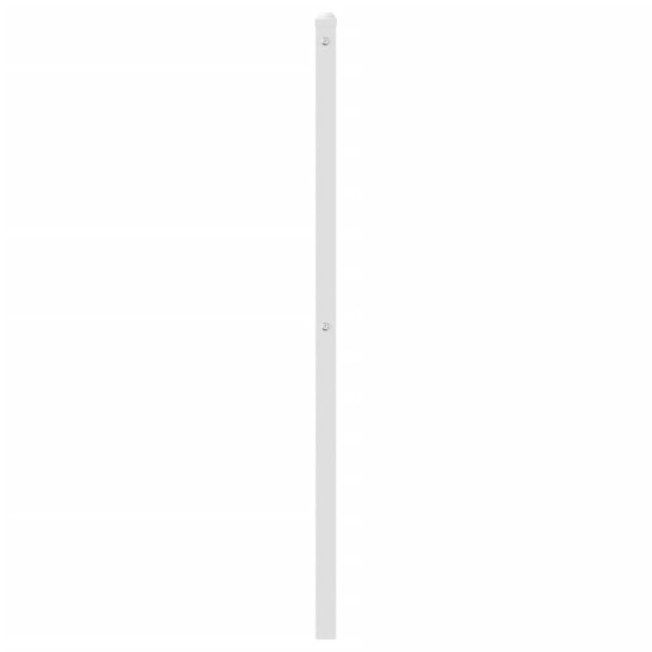 Cabecero de metal blanco 75 cm M 4