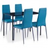 Conjunto de jantar 5 pcs azul 1