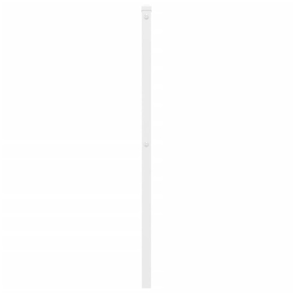 Cabecero de metal blanco 100 cm M 5