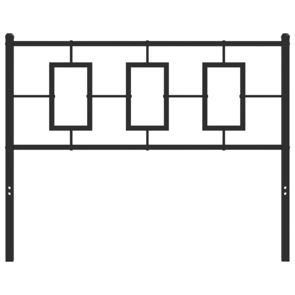 Cabecero de metal negro 107 cm M 3