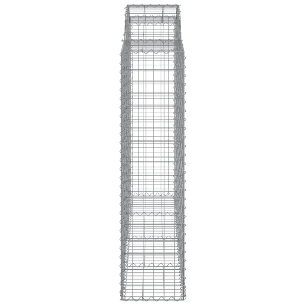 Cestos gabião arqueados 30 pcs 200x50x160/180 ferro galvanizado M 5