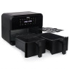 Freidora de aire Princess Double Basket Airfryer 182068 8L negro 4