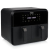 Frigorífico a ar Princess Double Basket Airfryer 182068 8L preto 2