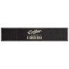 Alfombra de cocina lavable terciopelo texto café 60x300 cm 2