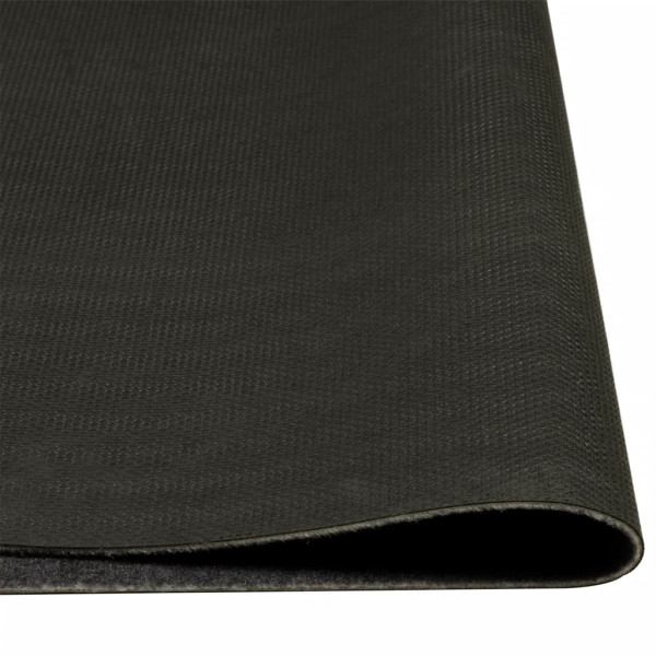 Alfombra de cocina lavable terciopelo gris Wine 60x300 cm M 4