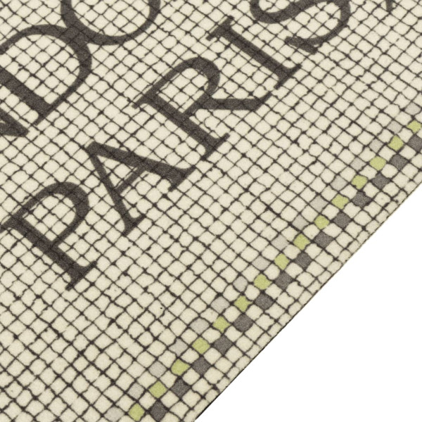 Alfombra de cocina lavable terciopelo Capital Home 60x180 cm M 3