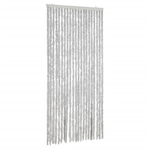 Cortina anti-insetos 90x200 cm chenille cinzento H